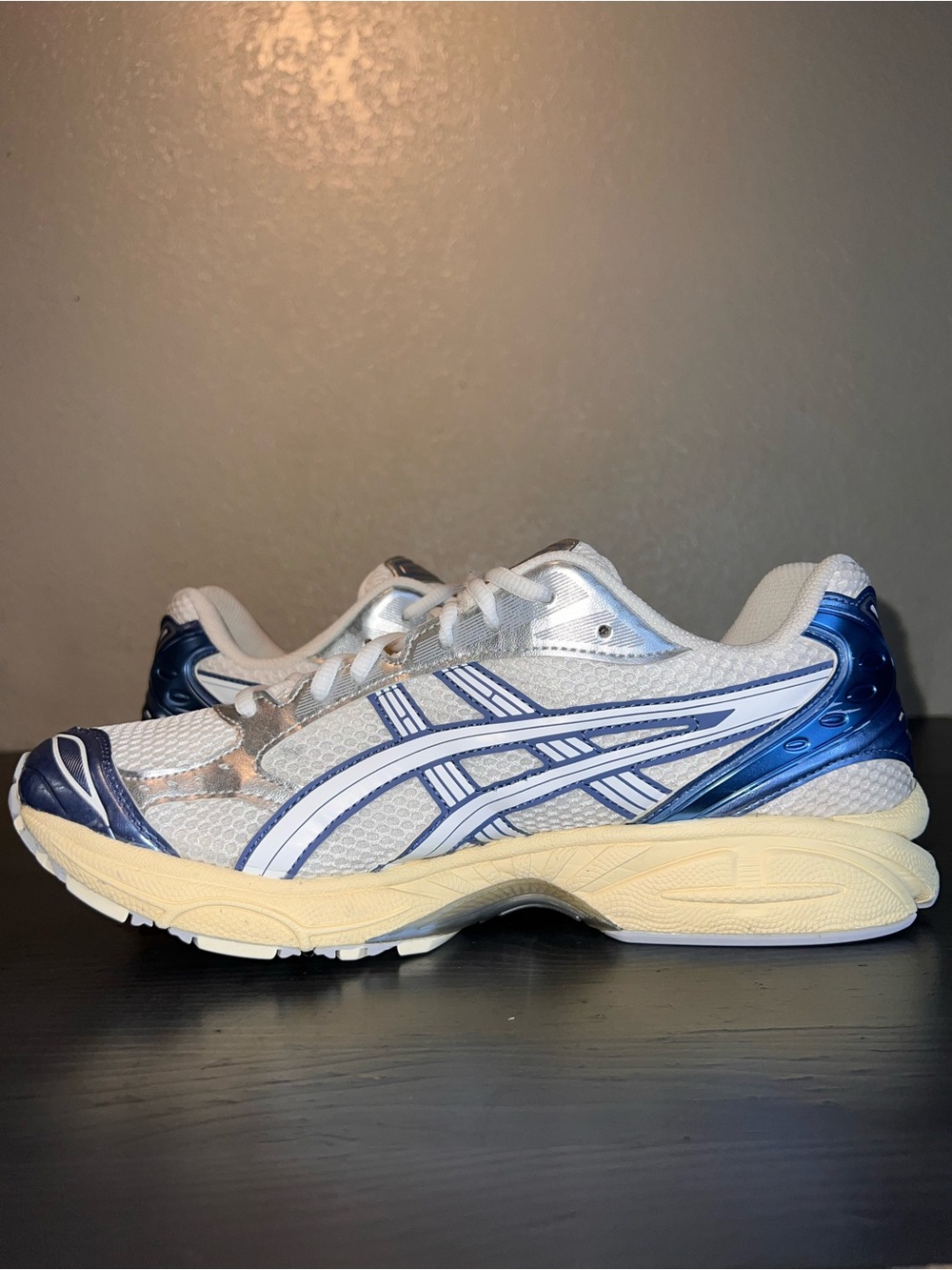 Mens ASICS Gel-Kayano 14 ‘Cream Denim Blue’ Size 11 - Picture 11 of 15